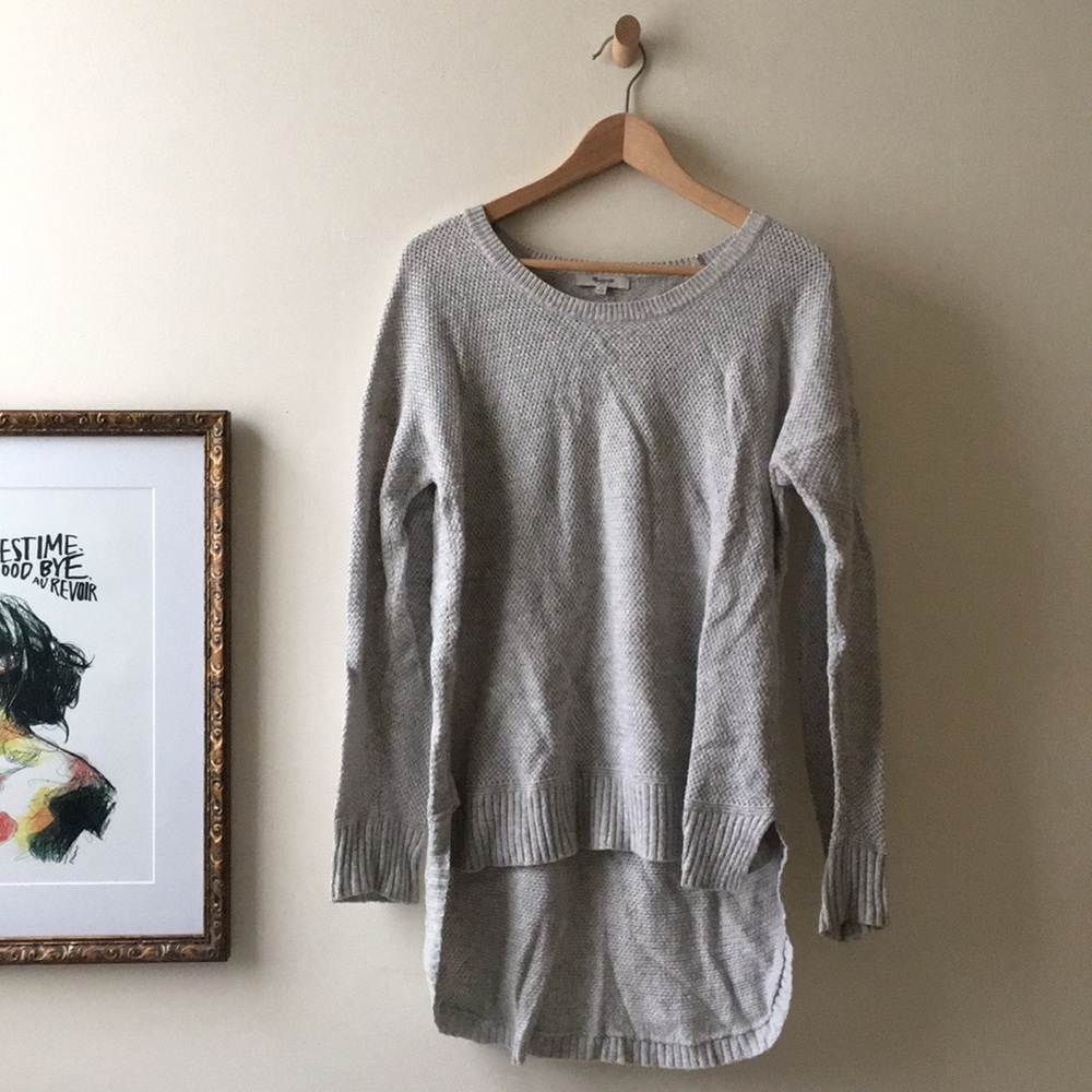 Madewell Layering Grey Sweater